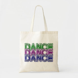 Tanz-Tanz-Tanz-kleine NeonTasche Tragetasche