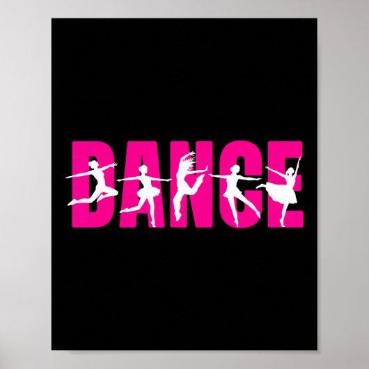 Tanz - Tänzerin Lover Poster (Vorne)