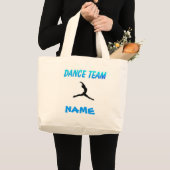 Tanz-Team-personalisierte Tasche (Vorderseite (Produkt))