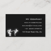 Tanz-Trainer-Visitenkarten Visitenkarte (Rückseite)