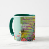 Tanz. Träume. Wander. Blüte. — Inspiration — Hinte Tasse (Vorderseite Links)