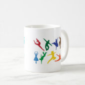 Tanz-TraumTasse Kaffeetasse (VorderseiteRechts)