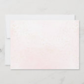 Tanz & Twirl Ballerina Ballerina Ballett Geburtsta Einladung (Rückseite)