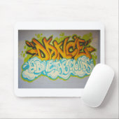 Tanz über den Wolken-Graffiti Mousepad (Mit Mouse)