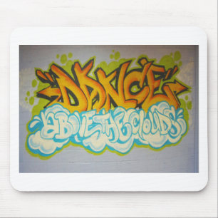 Tanz über den Wolken-Graffiti Mousepad