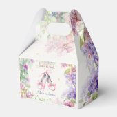 Tanz und Ballerina Geburtstag Geschenkschachtel (Vorderseite)