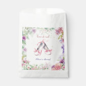 Tanz und Ballerina Geburtstag Geschenktütchen (Vorderseite)