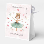 Tanz und niedliche Ballerina Ballett Kind Geburtst Geschenkschachtel (Rückseite)