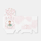 Tanz und niedliche Ballerina Ballett Kind Geburtst Geschenkschachtel (Ungefaltet)