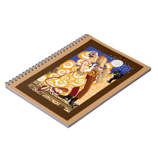 Tanz und Romantik Notizblock (Linke Seite)