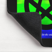 Tanz und sei fröhlich! mousepad (Ecke)