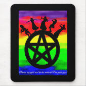 Tanz und sei fröhlich! mousepad (Vorne)