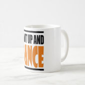 Tanz- und Tanztanz Kaffeetasse (VorderseiteRechts)