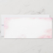 Tanz und Twirl Ballerina Party Einladung (Rückseite)