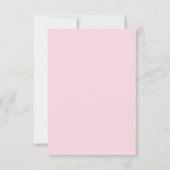 Tanz und Twirl Ballett Geburtstag Einladung (Rückseite)