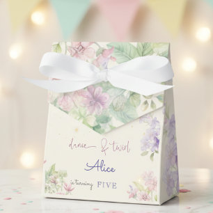 Tanz und wirbelnde Ballerina Aquarellfarbe Geburts Geschenkschachtel