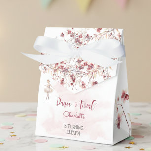 Tanz und wirbelnde Ballerina Geburtstag Geschenkschachtel