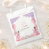 Tanz und wirbelnde Ballerina Geburtstag Geschenktütchen (Ausgeschnitten)