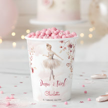 Tanz und wirbelnde Ballerina Geburtstag