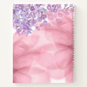 Tanz und wirbelnde Ballerina Notizblock (Rückseite)