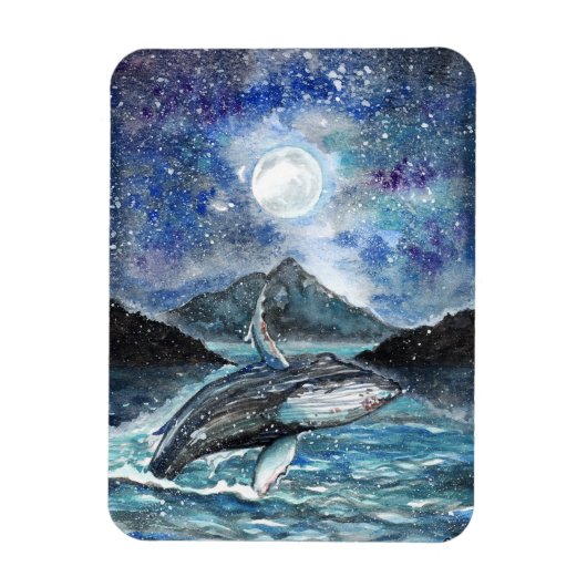 Tanz unter dem Mond Magnet (Vertikal)