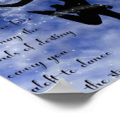 Tanz unter den Sternen Poster (Ecke)