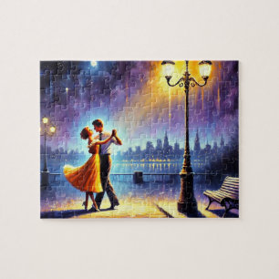 Tanz unter einer Straßenlaterne Puzzle