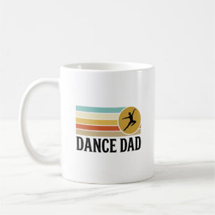 Tanz-Vater Vintage Retro Gravur Shirt Design_1 Kaffeetasse