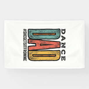 Tanz-Vater Vintage-Typografie-Shirt-Design_1 Banner