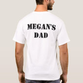 Tanz-Vati-leere Geldbörse, volles Herz T-Shirt (Rückseite)