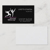 Tanz Visitenkarte (Vorne/Hinten)