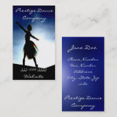 Tanz Visitenkarte (Vorne/Hinten)