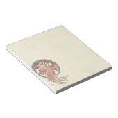Tanz von Alfons Mucha 1898 Notizblock (angewinkelt)