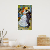 Tanz von Pierre Renoir in Bougival Poster (Küche)