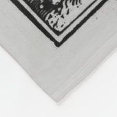 Tanz von Tod | die Knochen aller Männer Fleecedecke (Ecke)