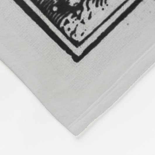 Tanz von Tod | die Knochen aller Männer Fleecedecke (Ecke)