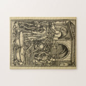 Tanz von Tod | die Knochen aller Männer Puzzle (Horizontal)