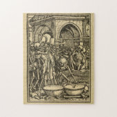 Tanz von Tod | die Knochen aller Männer Puzzle (Vertikal)