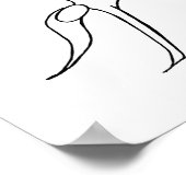 Tanz wie die Welt sieht Poster (Ecke)