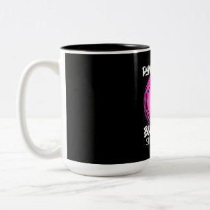Tanz wie ein Schmetterling Zweifarbige Tasse