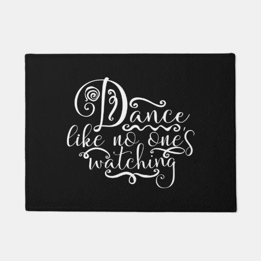 Tanz wie keine, die Tanzbären beobachten Fußmatte (Vorderseite)