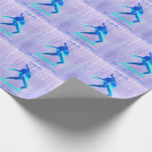 Tanz Wie niemand sieht Abstrakt Geschenkpapier (Ecke)