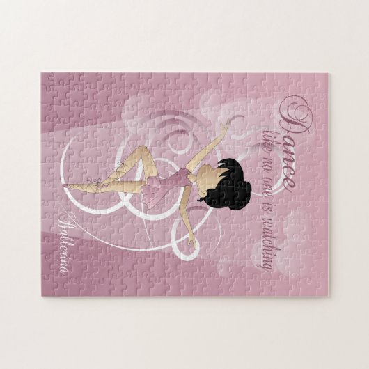 Tanz wie niemand sieht Ballerina Puzzle (Horizontal)