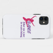 Tanz wie niemand sieht Case-Mate iPhone hülle (Rückseite (Horizontal))