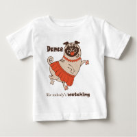 Tanz wie niemand sieht Mops Girl zu