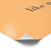 Tanz wie niemand sieht Mops Girl zu Poster (Ecke)