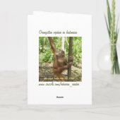 Tanz wie niemand sieht Niedliche Geburtstag zu Karte (Rückseite)