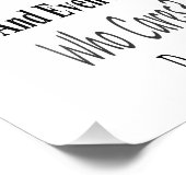 Tanz wie niemand zusieht fotodruck (Ecke)