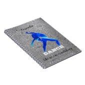 Tanz - Wie niemand zusieht - Notebook Notizblock (Rechte Seite)