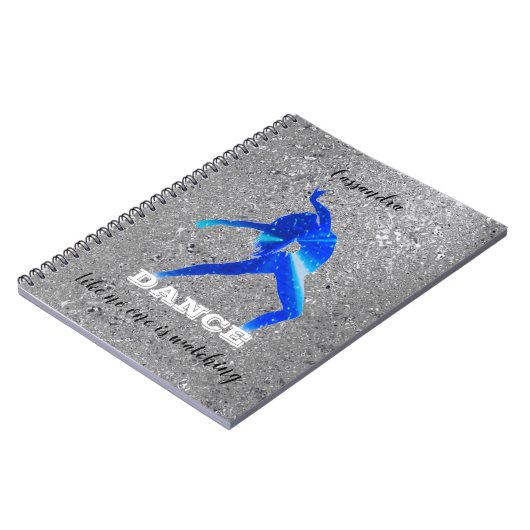 Tanz - Wie niemand zusieht - Notebook Notizblock (Linke Seite)